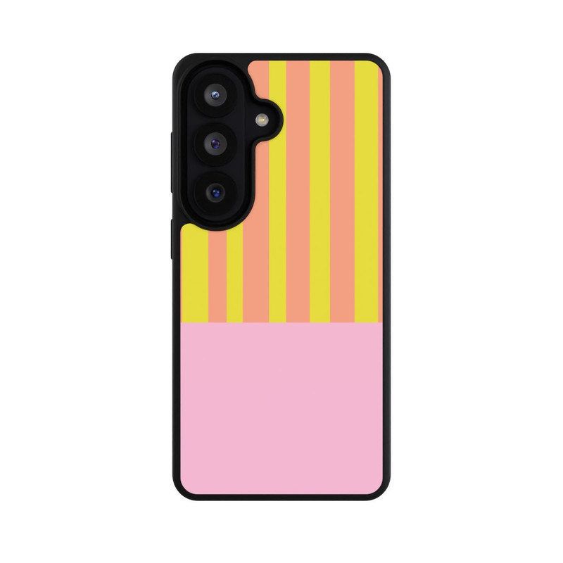 Galaxy S26 Base Case Neonfarbige Streifen