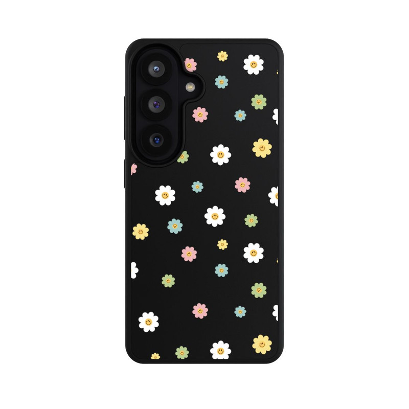 Galaxy S26 Base Case Flower Power klein transparent