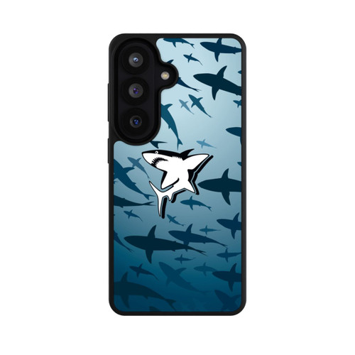 Samsung Galaxy S26 Base Case Haie Muster Blau