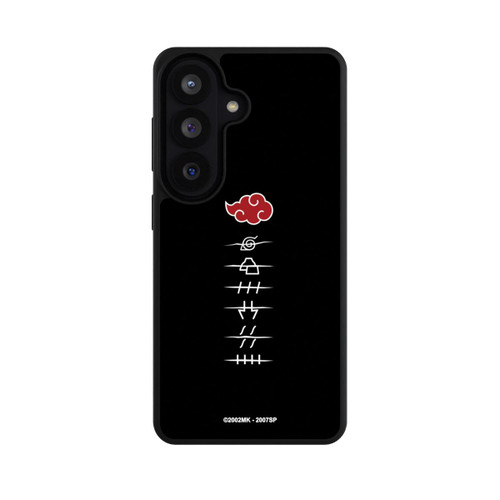 Samsung Galaxy S26 Base Case Akatsuki Mitgliedssymbole Schwarz