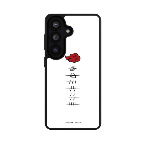 Samsung Galaxy S26 Base Case Akatsuki Mitgliedersymbole Weiß