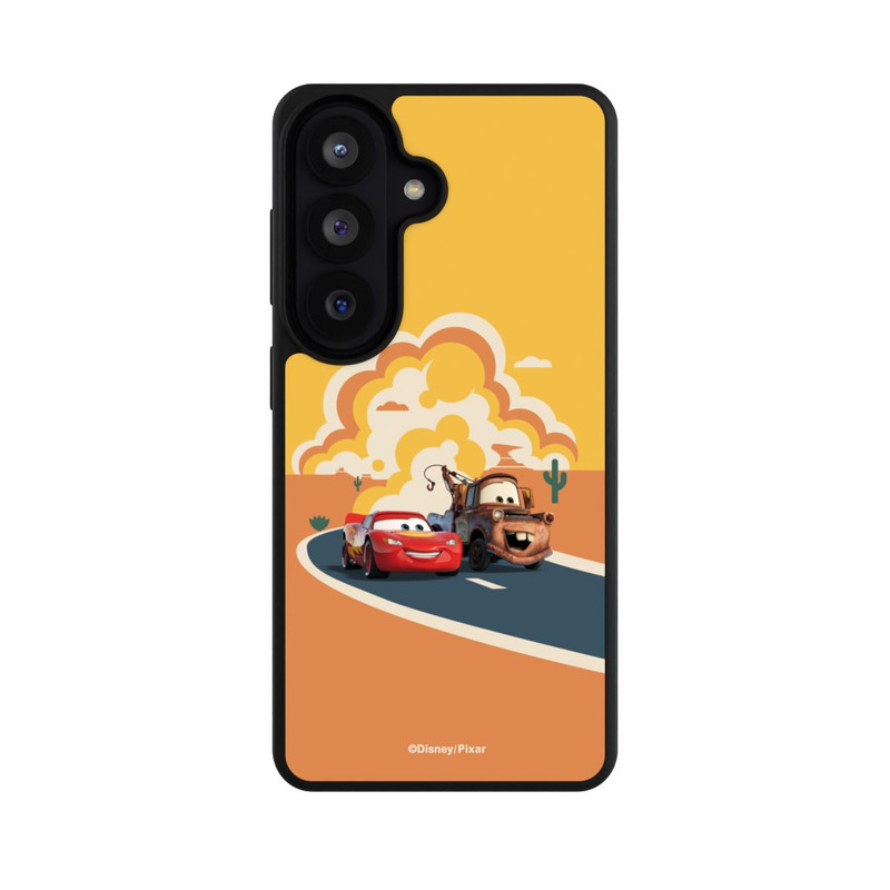 Galaxy S26 Base Case Disney Cars Lightning McQueen Und Hook on the Road