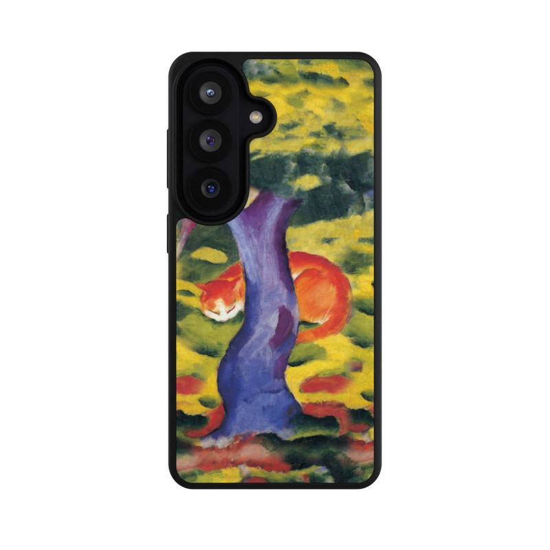 Galaxy S26 Base Case Katze hinter Einem Baum von Franz Marc