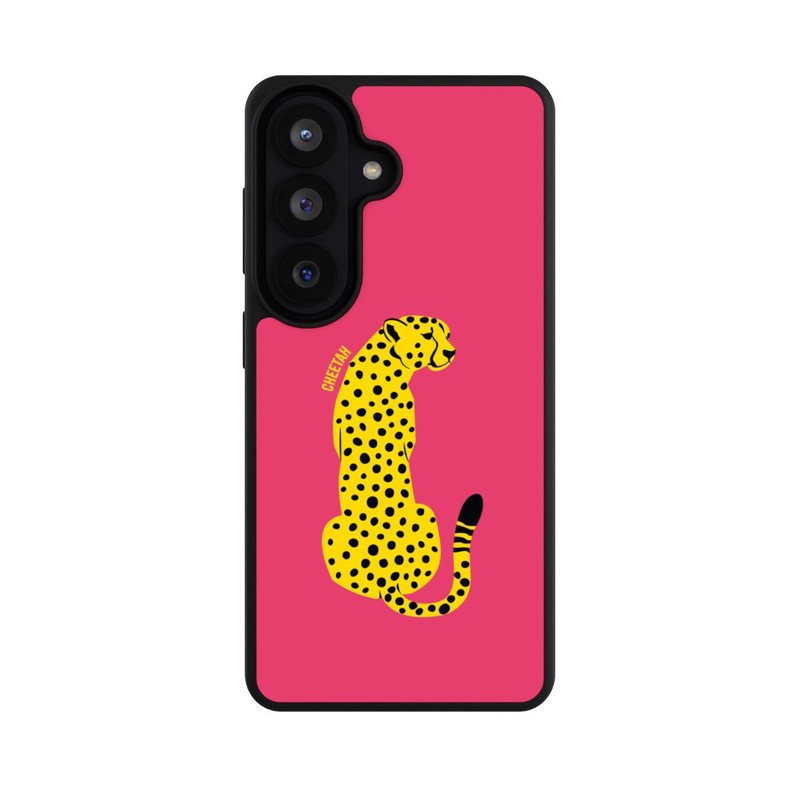 Galaxy S26 Base Case Colourful Yellow Cat