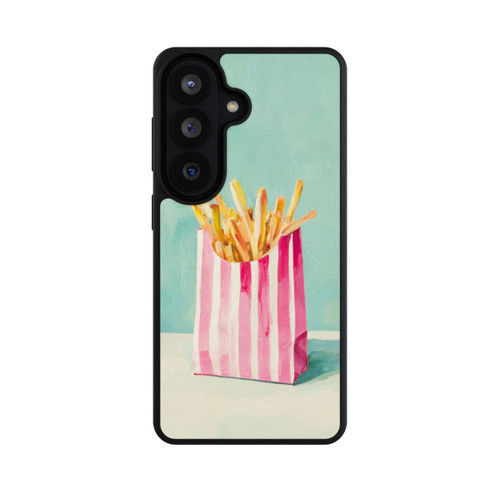 Samsung Galaxy S26 Base Case Retro Pommes Blau Watercolor