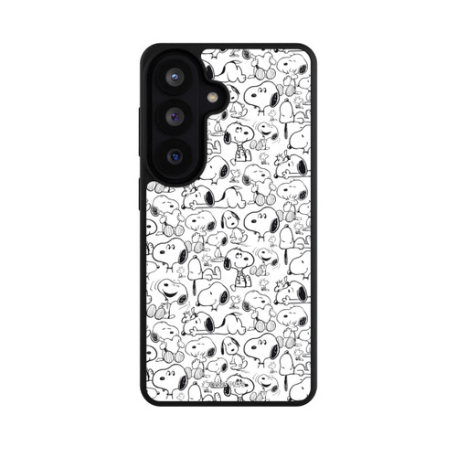 Samsung Galaxy S26 Base Case Classic Snoopy Pattern White