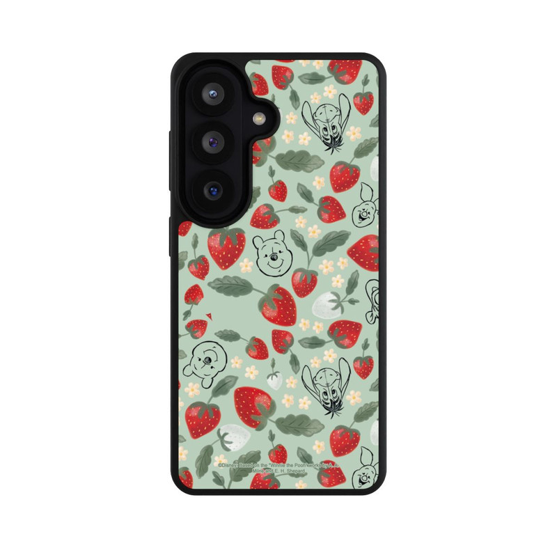 Galaxy S26 Base Case Winnie the Pooh Strawberries