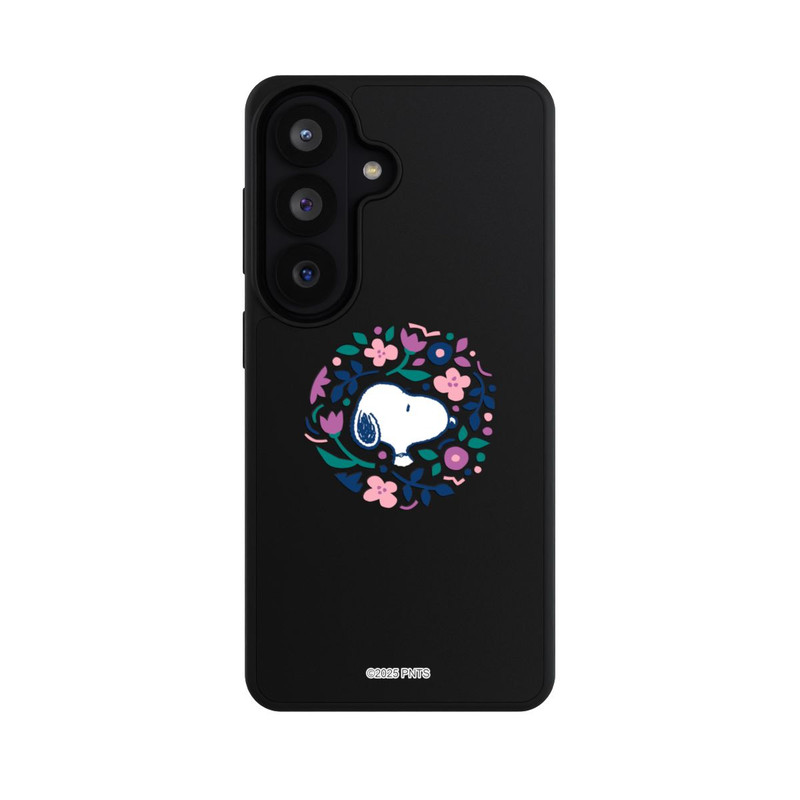 Galaxy S26 Base Case Snoopy Flowers