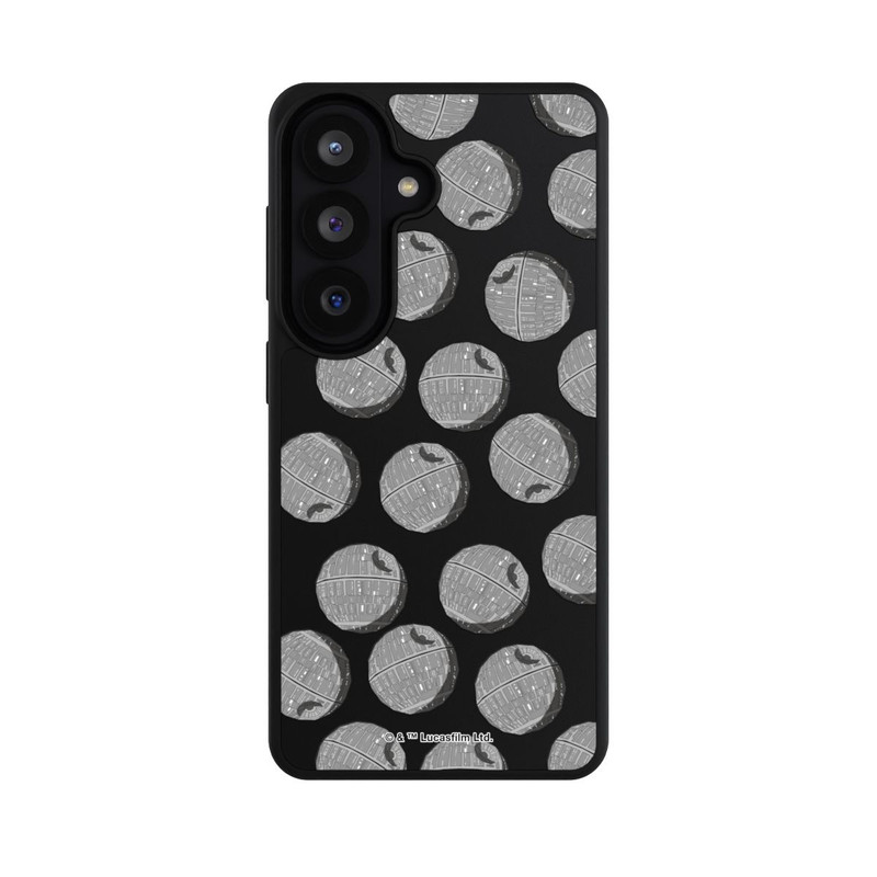 Galaxy S26 Base Case death-star-pattern-transparent