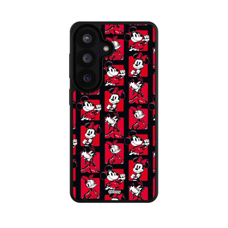 Galaxy S26 Base Case Micky Maus Racing Muster Rot