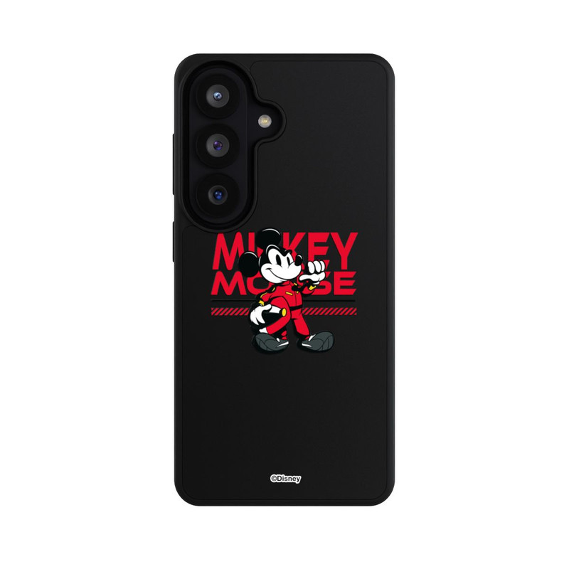 Galaxy S26 Base Case Micky Maus Rennfahrer Transparent