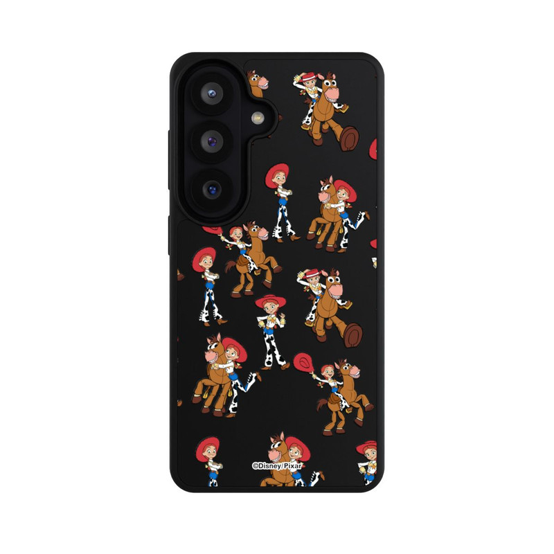 Galaxy S26 Base Case Toy Story 5 Jessie Cowboy Pattern Transparent