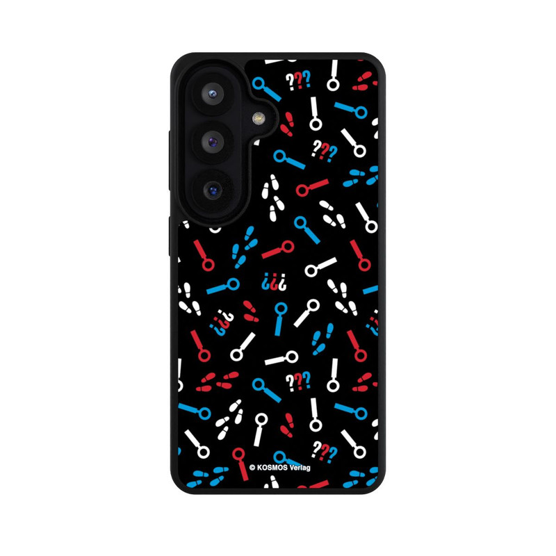 Galaxy S26 Base Case Drei Fragezeichen Detektiv Muster