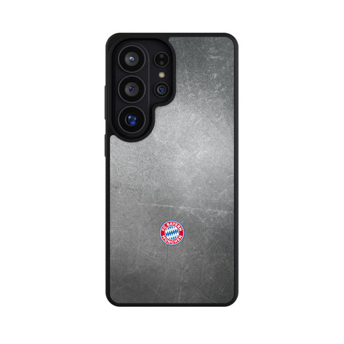 Samsung Galaxy S26 Ultra Base Case Klassisches FCB Logo Klein - Bunt auf Metalllook
