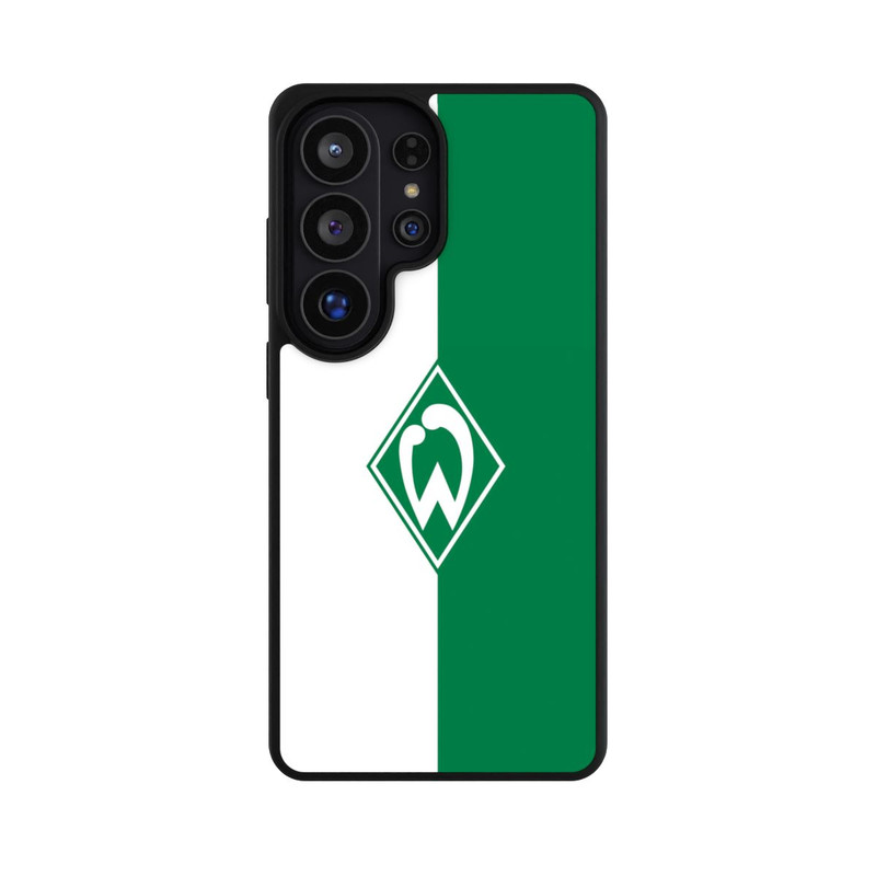 Galaxy S26 Ultra Base Case Weiß-Grün - Werder Bremen