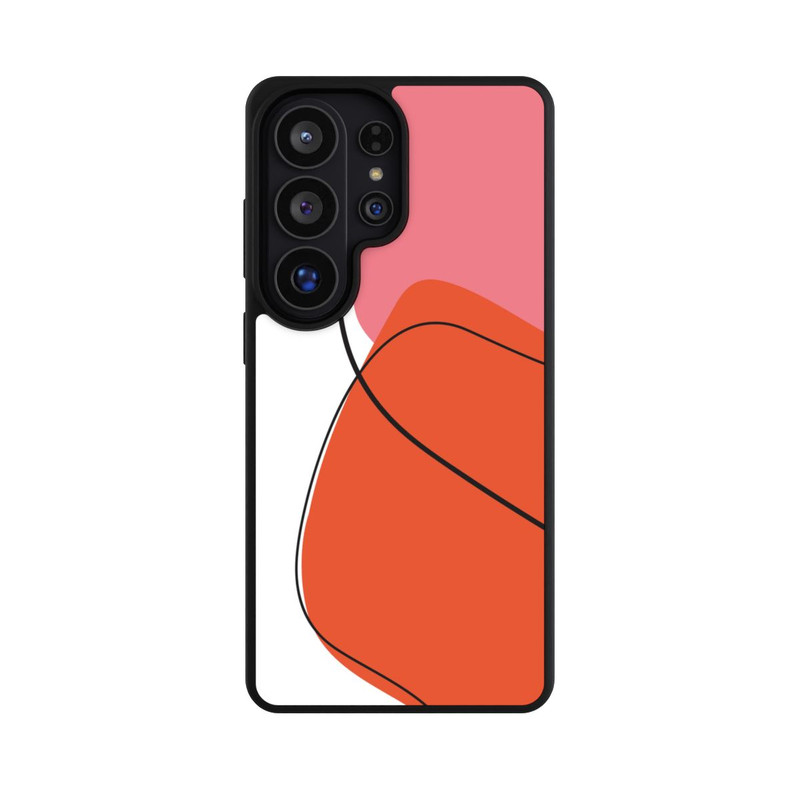 Galaxy S26 Ultra Base Case Meine orangefarbene Kunst