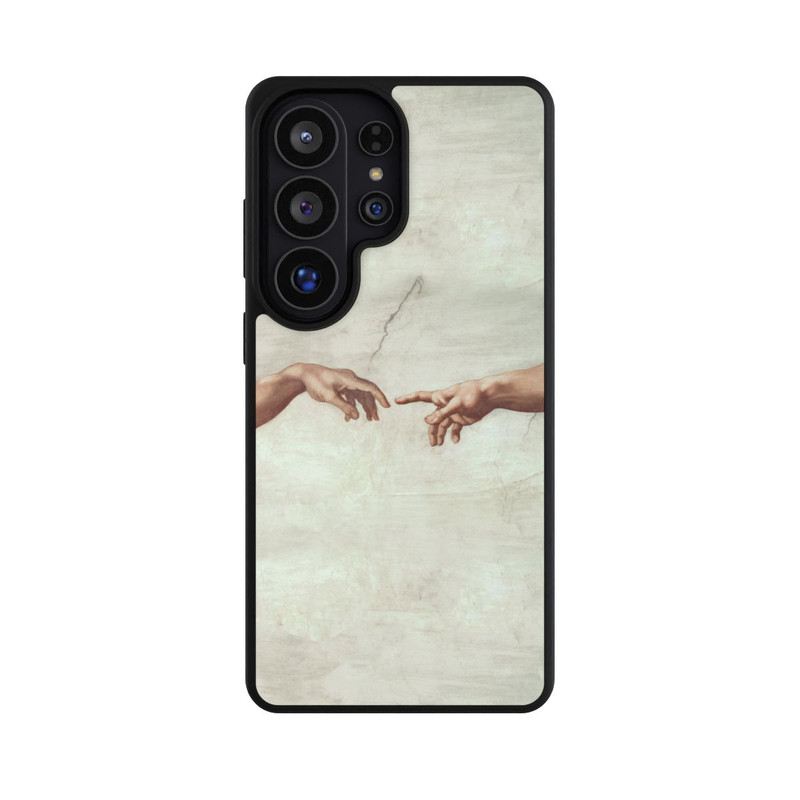 Galaxy S26 Ultra Base Case Die Hände von Gott und Adam von Michelangelo Buonarroti