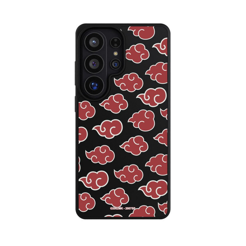 Galaxy S26 Ultra Base Case Akatsuki Pattern Transparent