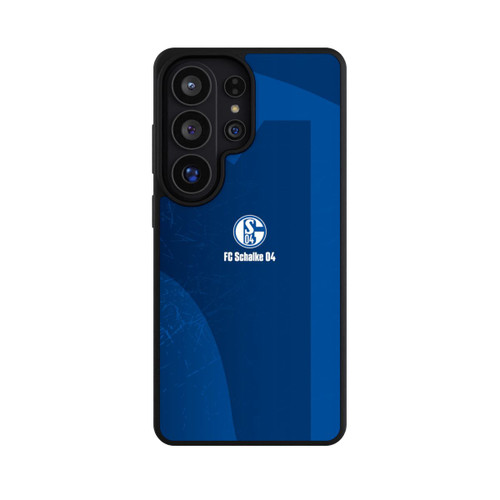 Samsung Galaxy S26 Ultra Base Case Schalke 04 Blauer Hintergrund Mit Logo