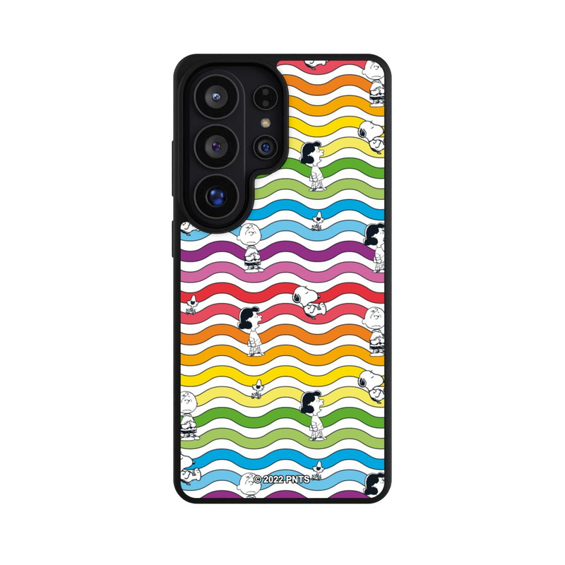 Galaxy S26 Ultra Base Case Snoopy Pattern Rainbow