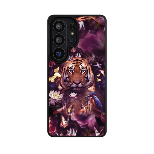 Samsung Galaxy S26 Ultra Base Case Tiger Blumenrahmen