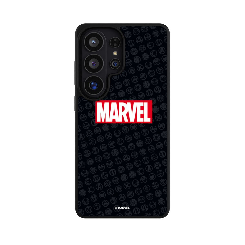 Galaxy S26 Ultra Base Case Marvel Logo Black Red 