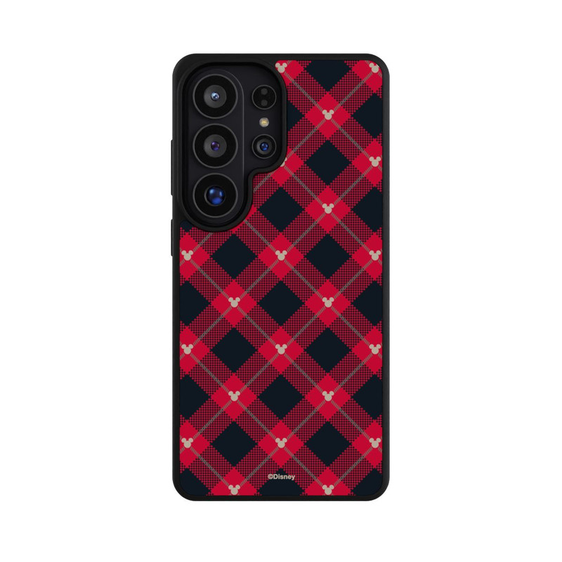Galaxy S26 Ultra Base Case Mickey Weihnachtsmuster Rot