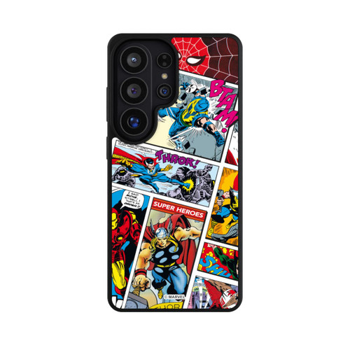 Samsung Galaxy S26 Ultra Base Case Marvel Retro Comic Blue