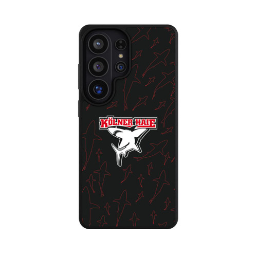 Samsung Galaxy S26 Ultra Base Case Haie Muster Rot