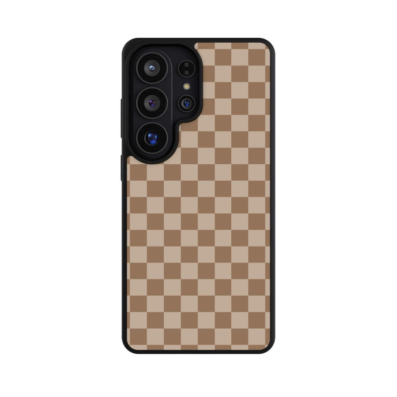 Galaxy S26 Ultra Base Case Braun Karo
