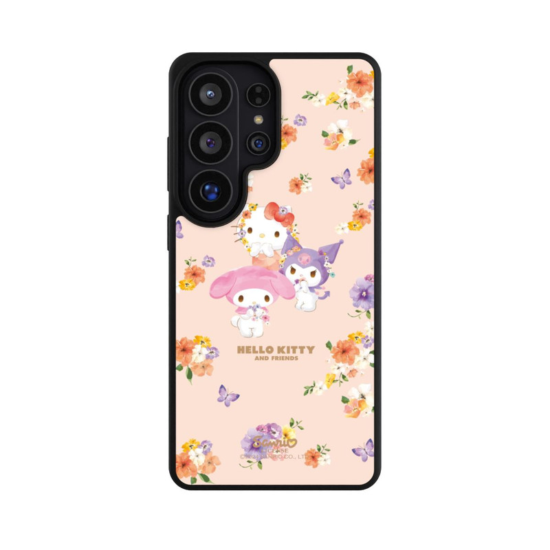 Galaxy S26 Ultra Base Case Hello Kitty Frühlingsblumen