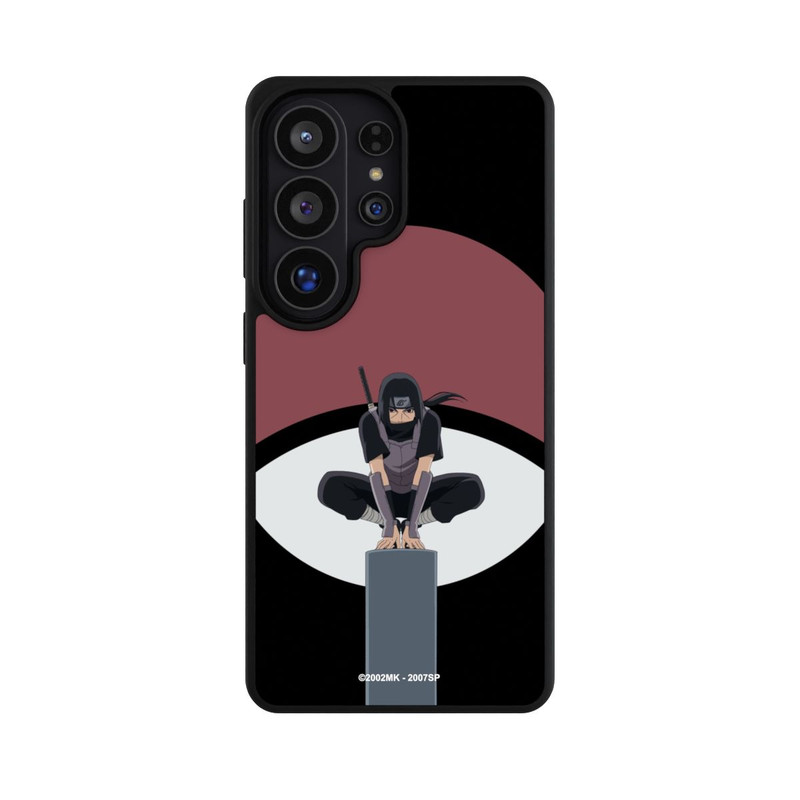 Galaxy S26 Ultra Base Case Itachi Uchiha Symbol schwarz