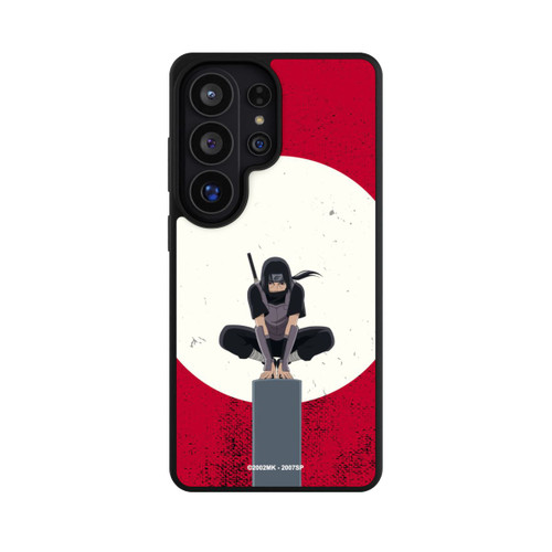 Samsung Galaxy S26 Ultra Base Case Itachi Uchiha Symbol Roter Hintergrund