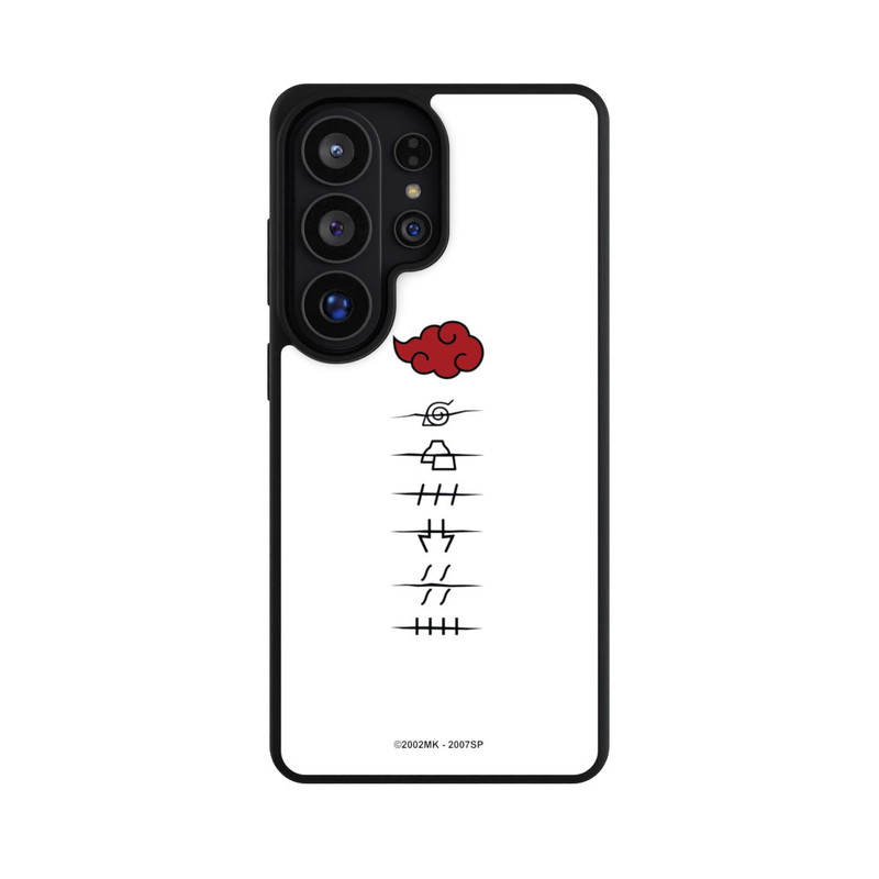Galaxy S26 Ultra Base Case Akatsuki Mitgliedersymbole Weiß