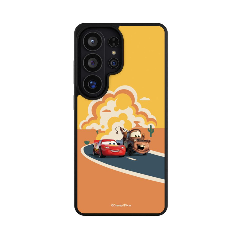Galaxy S26 Ultra Base Case Disney Cars Lightning McQueen Und Hook on the Road
