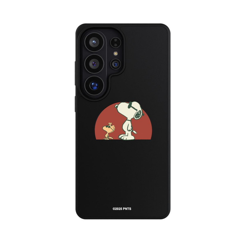 Galaxy S26 Ultra Base Case Snoopy Woodstock Far Out transparent