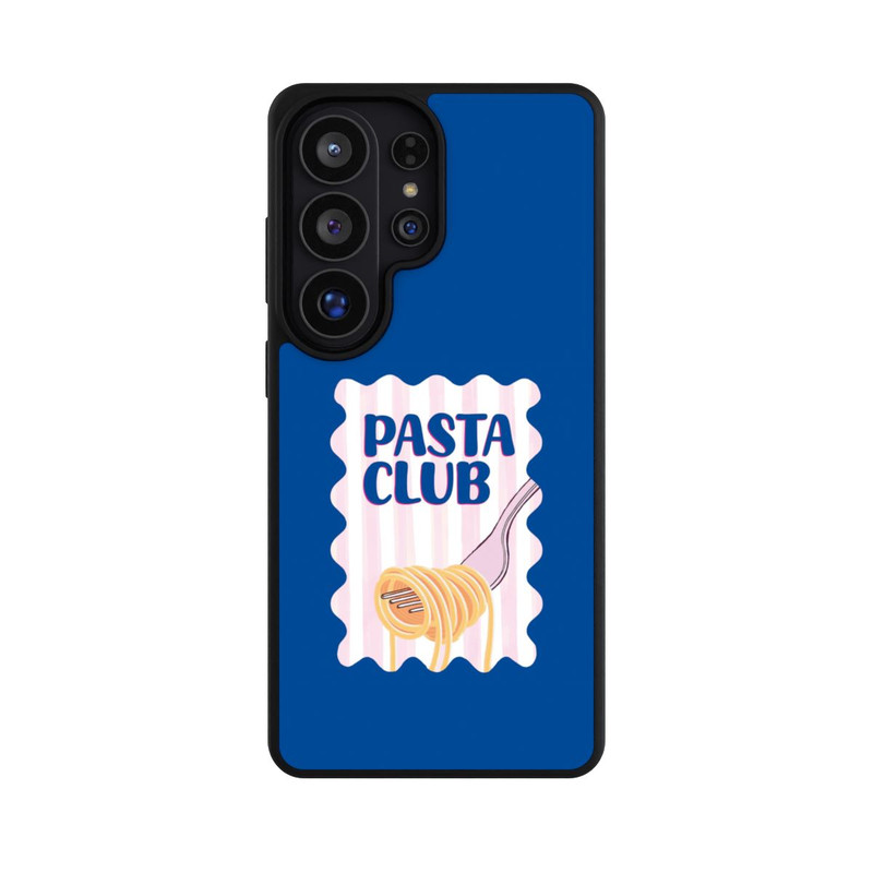 Galaxy S26 Ultra Base Case Pasta Club in Blue and Pink