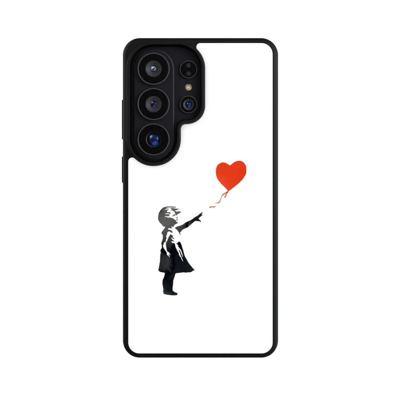 Galaxy S26 Ultra Base Case Girl With Red Balloon