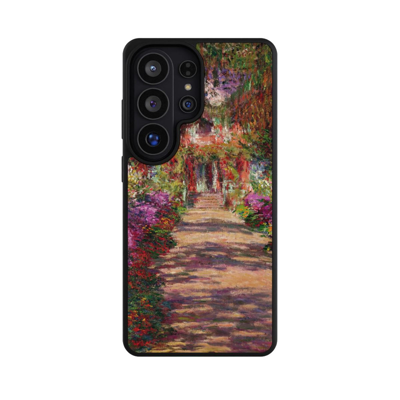Galaxy S26 Ultra Base Case Eine Allee in Monets Garten in Giverny by Claude Monet