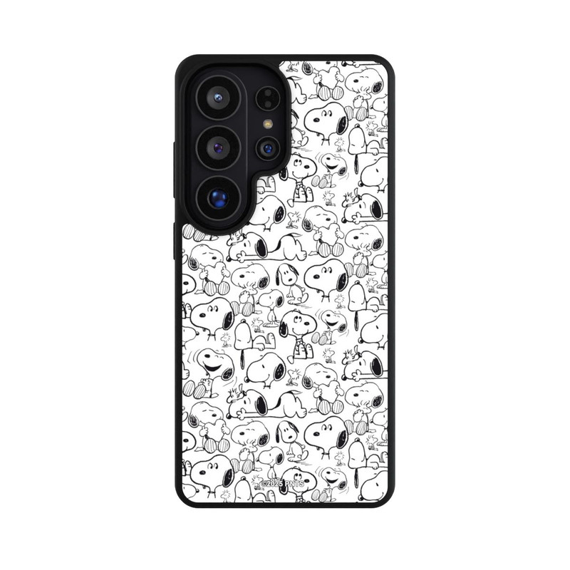 Galaxy S26 Ultra Base Case Classic Snoopy Pattern White