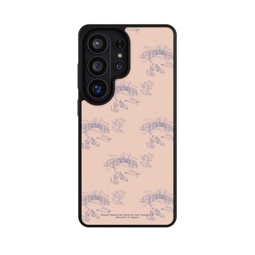 Samsung Galaxy S26 Ultra Base Case Winnie Puuh Keramik Muster Brücke Pink