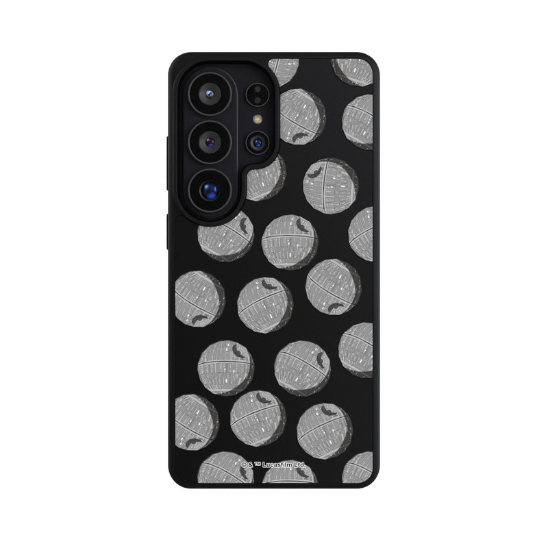 Galaxy S26 Ultra Base Case death-star-pattern-transparent