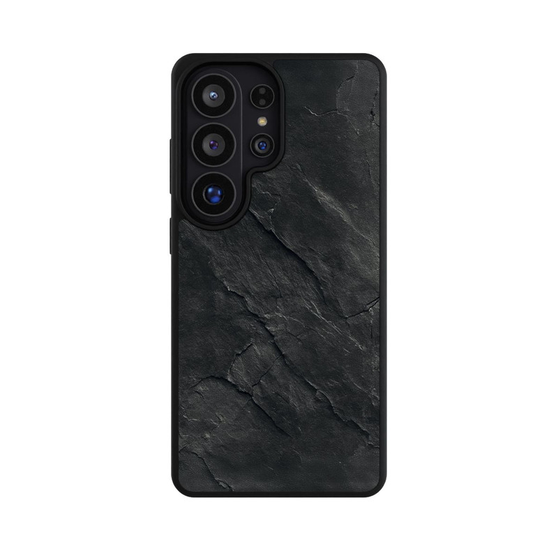 Galaxy S26 Ultra Base Case Dunkler Schiefer Look