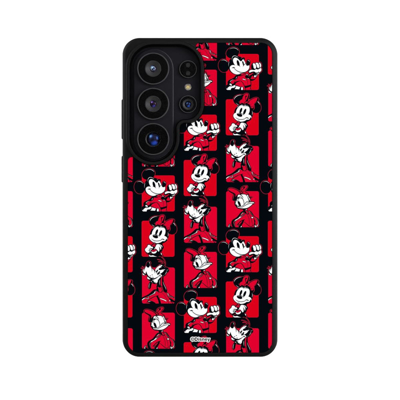 Galaxy S26 Ultra Base Case Micky Maus Racing Muster Rot
