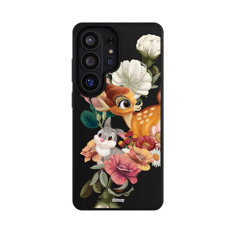 Galaxy S26 Ultra Base Case Bambi und Klopfer Blumen Transparent