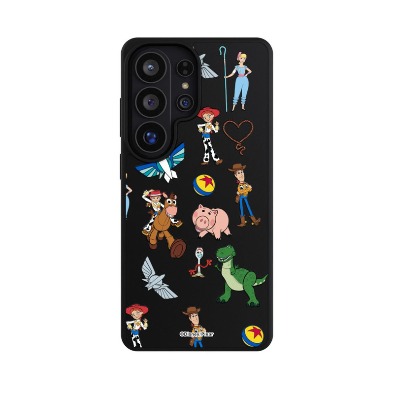Galaxy S26 Ultra Base Case Toy Story 5 Hero Toys Pattern Transparent