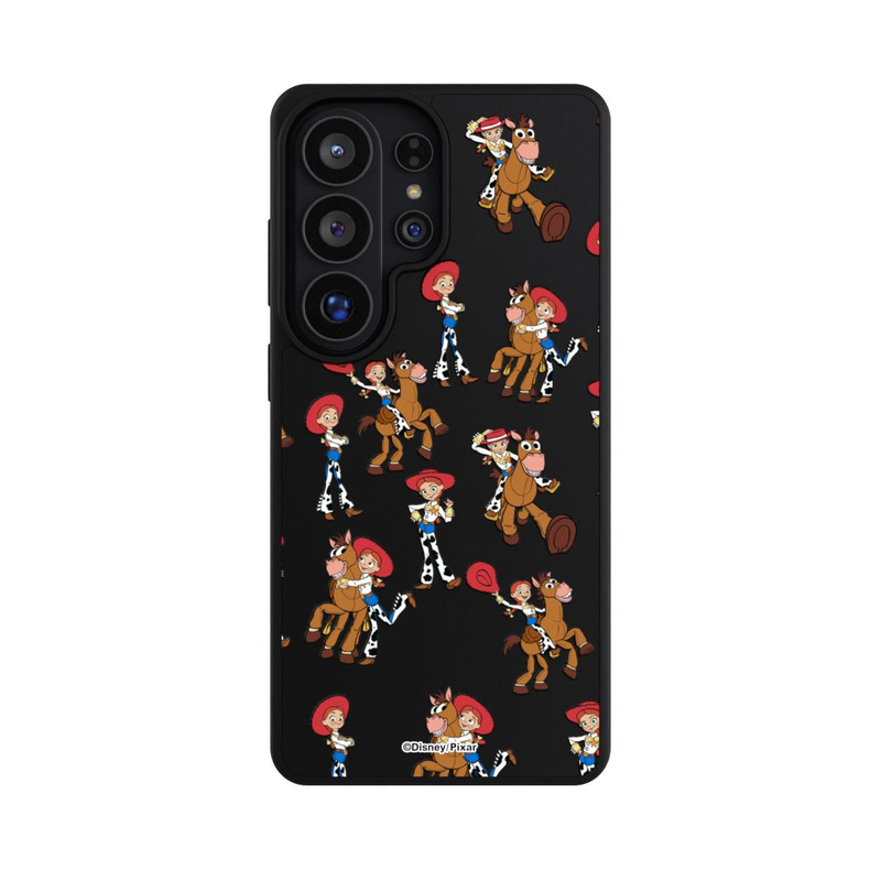 Galaxy S26 Ultra Base Case Toy Story 5 Jessie Cowboy Pattern Transparent