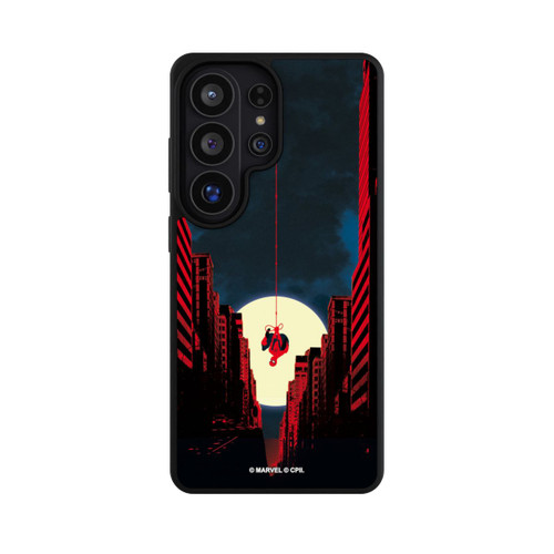 Samsung Galaxy S26 Ultra Base Case Spider-Man Marvel between Skyscrapers