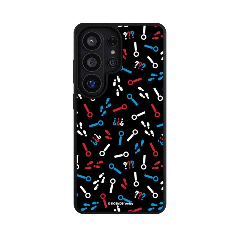 Galaxy S26 Ultra Base Case Drei Fragezeichen Detektiv Muster