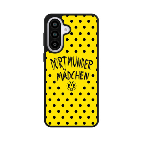 Samsung Galaxy A57 5G Base Case BVB Dortmunder Mädel Punkte